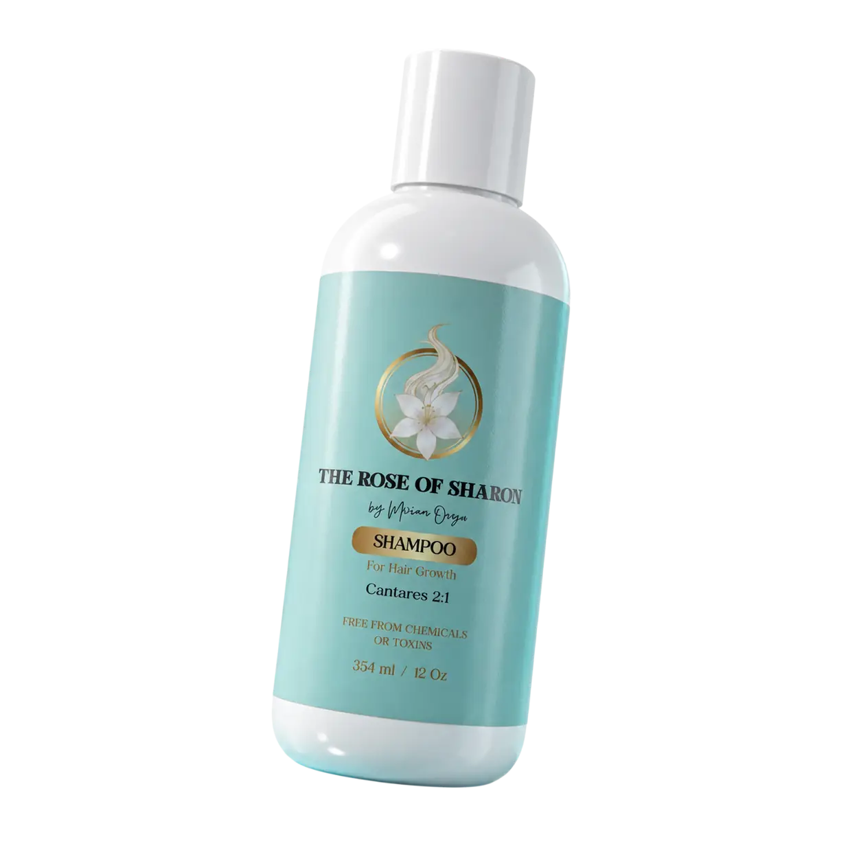 Frasco de shampoo The Rose of Sharon